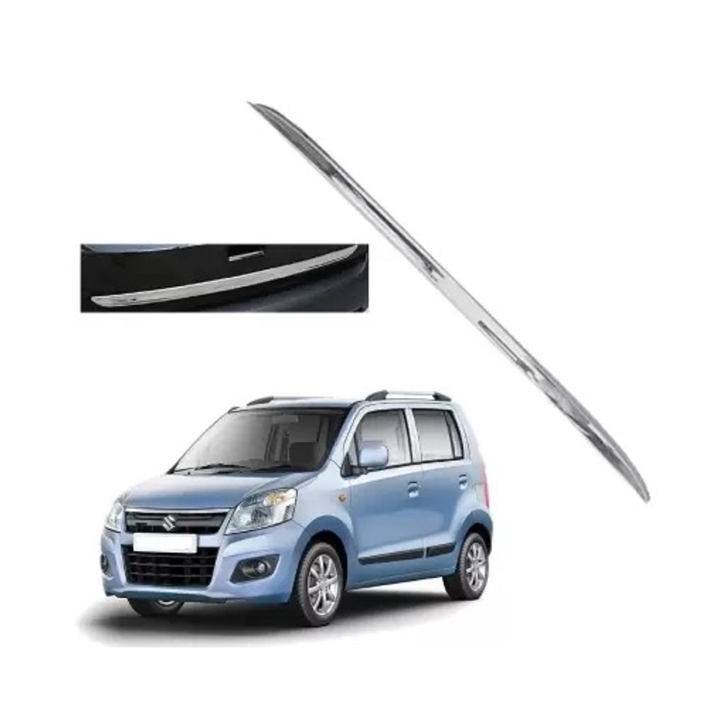 Buy Order Maruti Suzuki WagonR Car Dicky Trim Garnish Diggi Silver